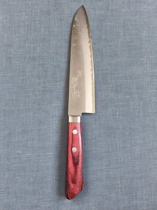 Masutani | Sekka | VG10 Damascus | Gyuto 180mm | Red
