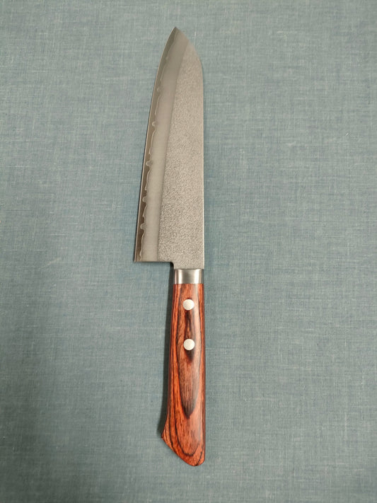 Masutani | VG1 Nashiji | Gyuto 180 | Brown Pakka