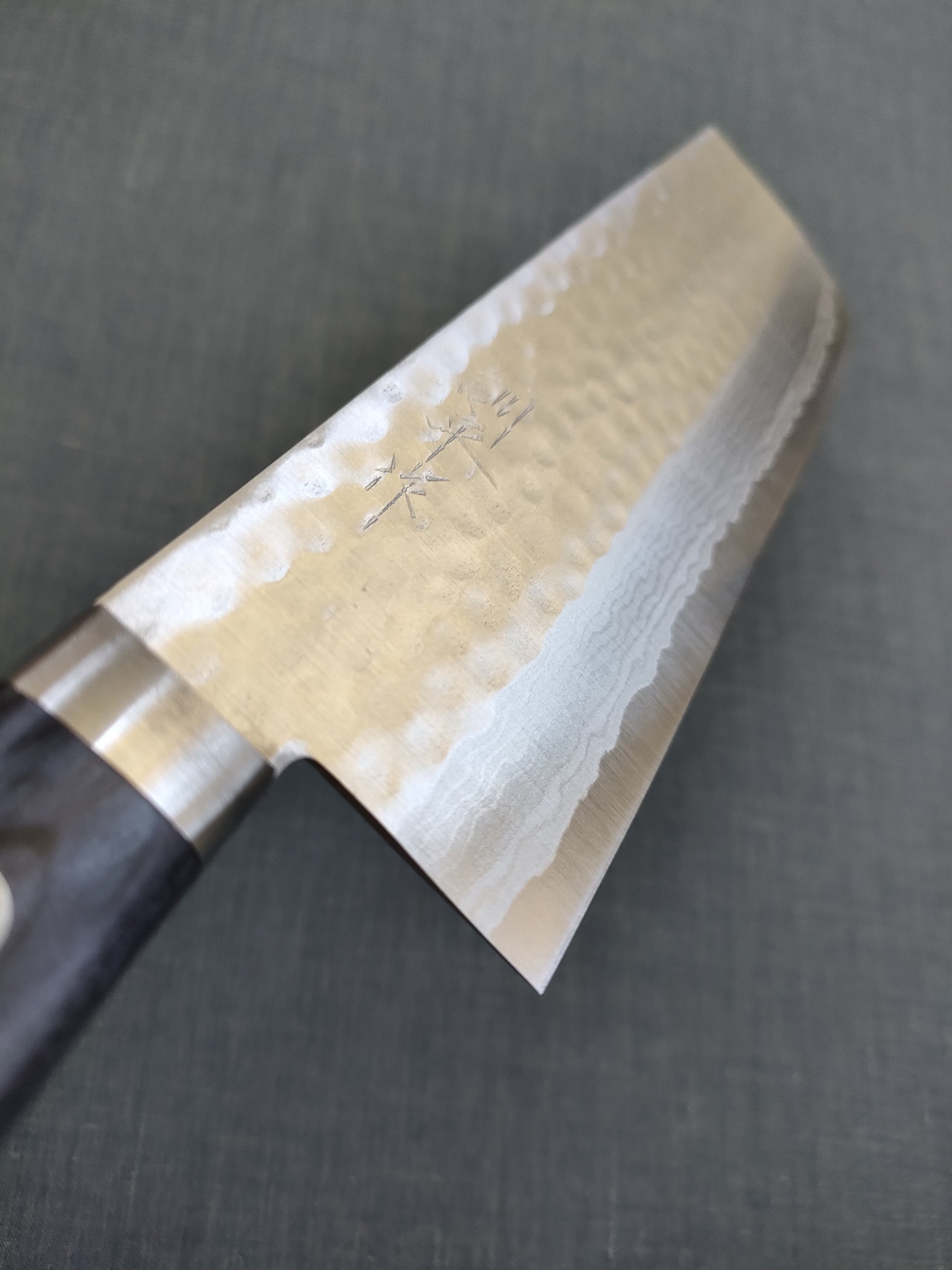 Masutani | VG10 Damascus | Kokuryu | Nakiri 170mm | Blue Pakka