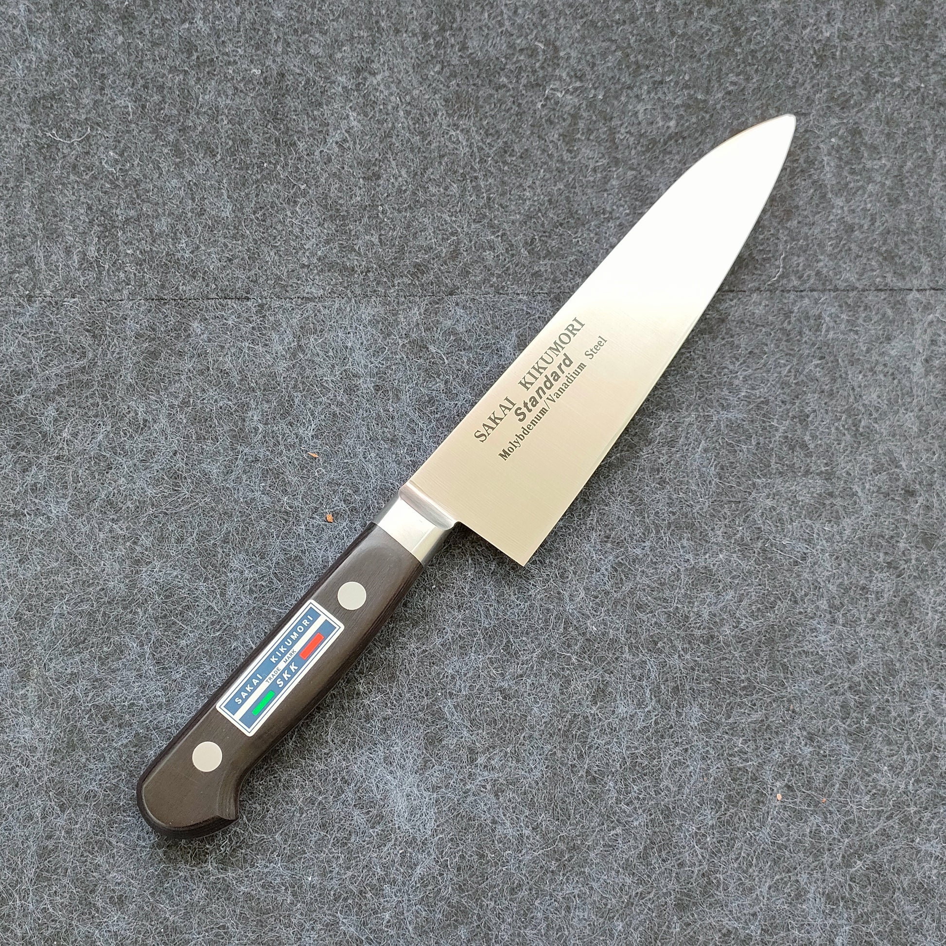 Sakai Kikumori | Standard | Gyuto 180mm | AUS8 | Pakka