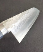 Masutani | VG10 Damascus | Kokuryu | Santoku 170mm | Blue Pakka