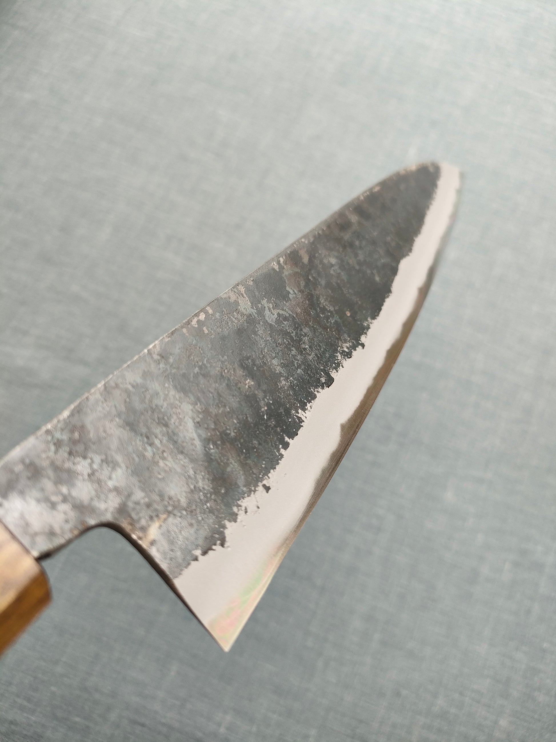 Yosimitu Kajiya | Gyuto 240mm | Shirogami 2 | Dark Oak