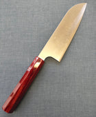 Kei Kobayashi | Santoku 170mm | SG2 | Red Urushi