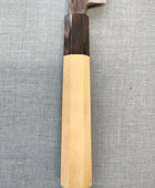 Sakai Kikumori | Kikuzuki Kuro | Kiritsuke Yanagiba 270mm | Horn Magnolia