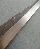 Sakai Kikumori | Kikuzuki Kuro | Kiritsuke Yanagiba 270mm | Horn Magnolia