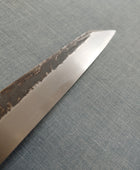 Sakai Kikumori | Kikuzuki Kuro | Kiritsuke Yanagiba 270mm | Horn Magnolia