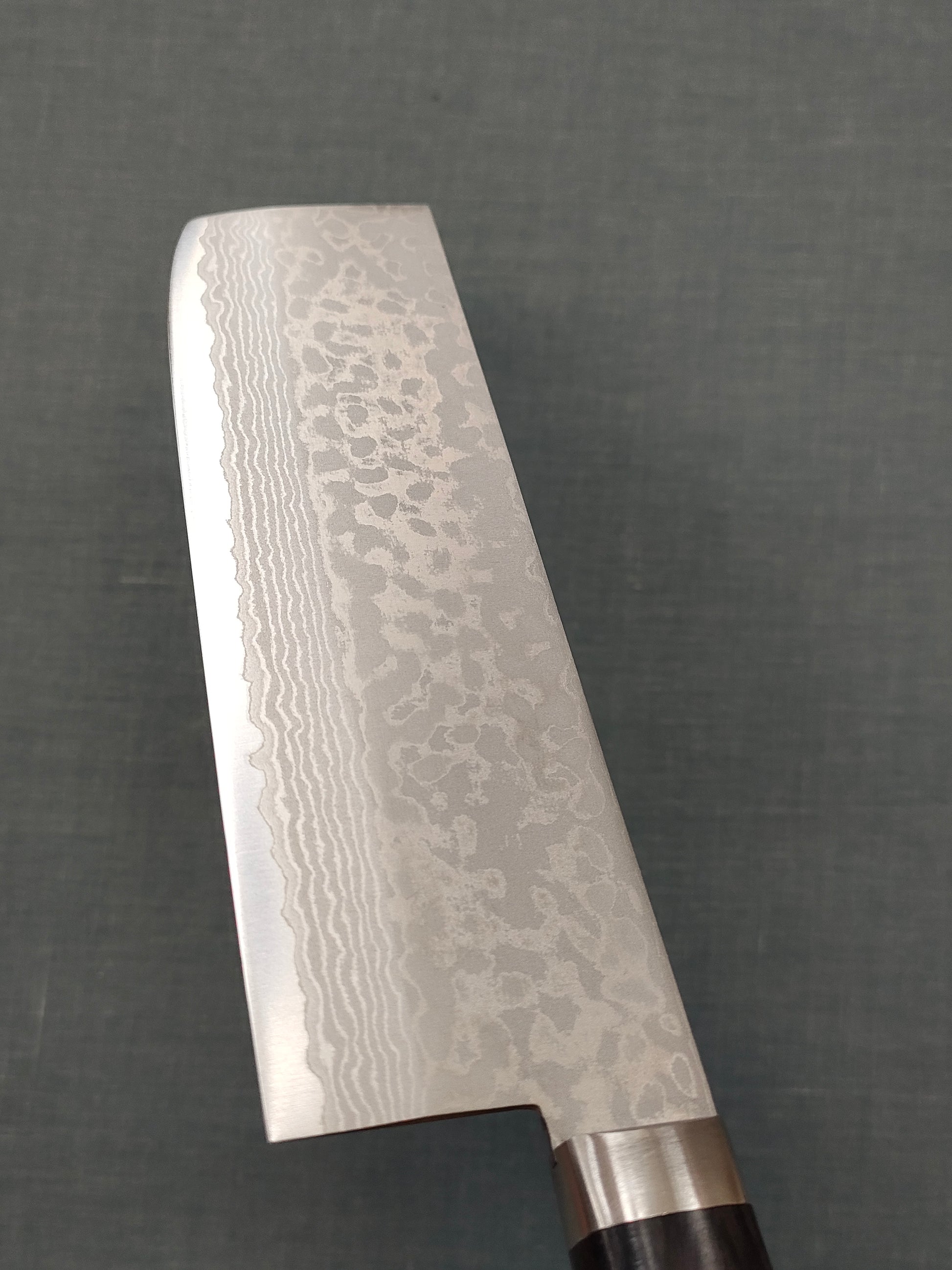Masutani | VG10 Damascus | Nakiri 170mm | Black Pakka