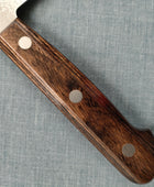 Tsunehisa | Ginsan 3 Nashiji | Nakiri 165mm | Brown Handle