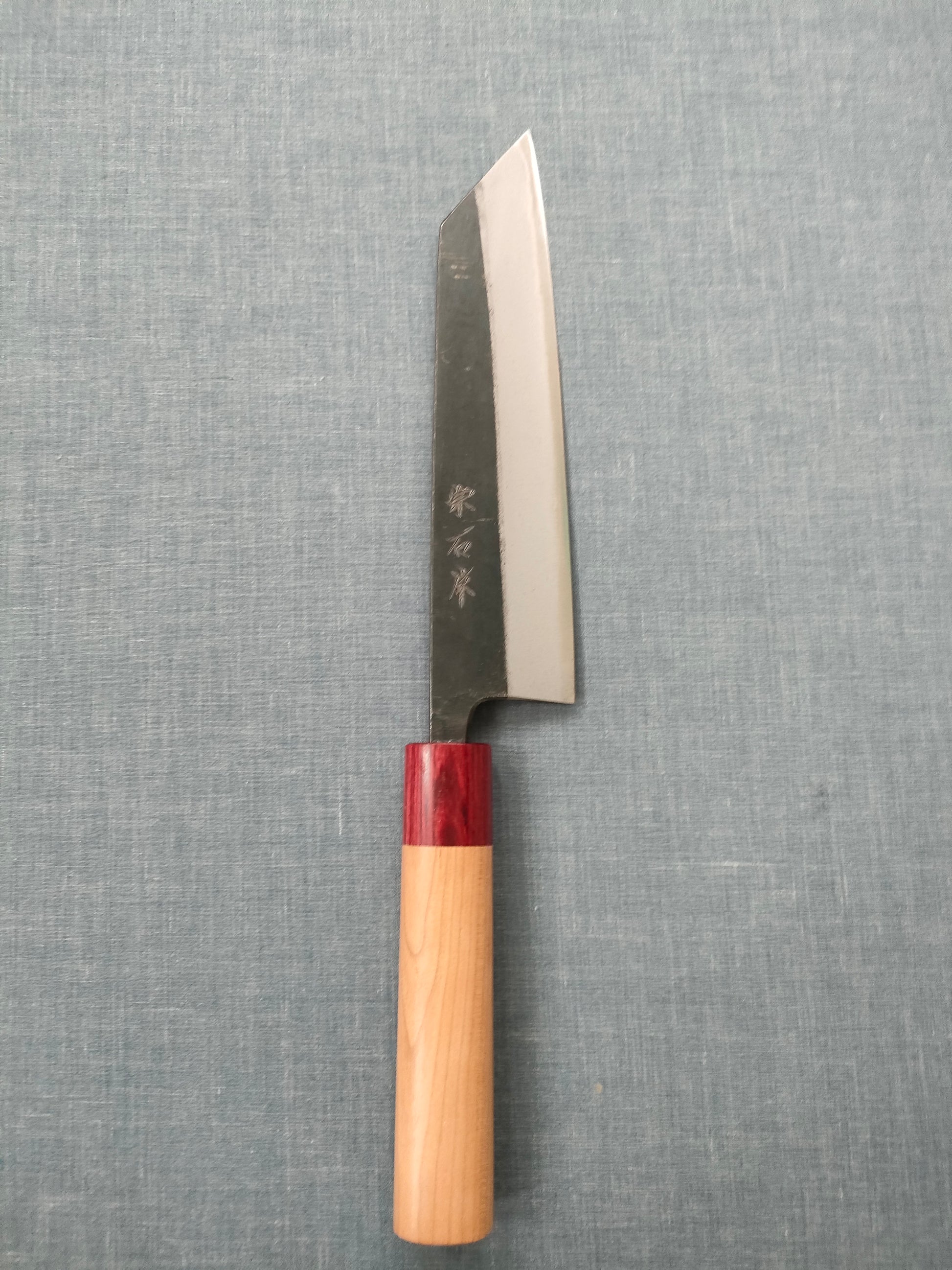 Muneishi | Kurouchi | Bunka 180mm | Aogami 2 | Cherry