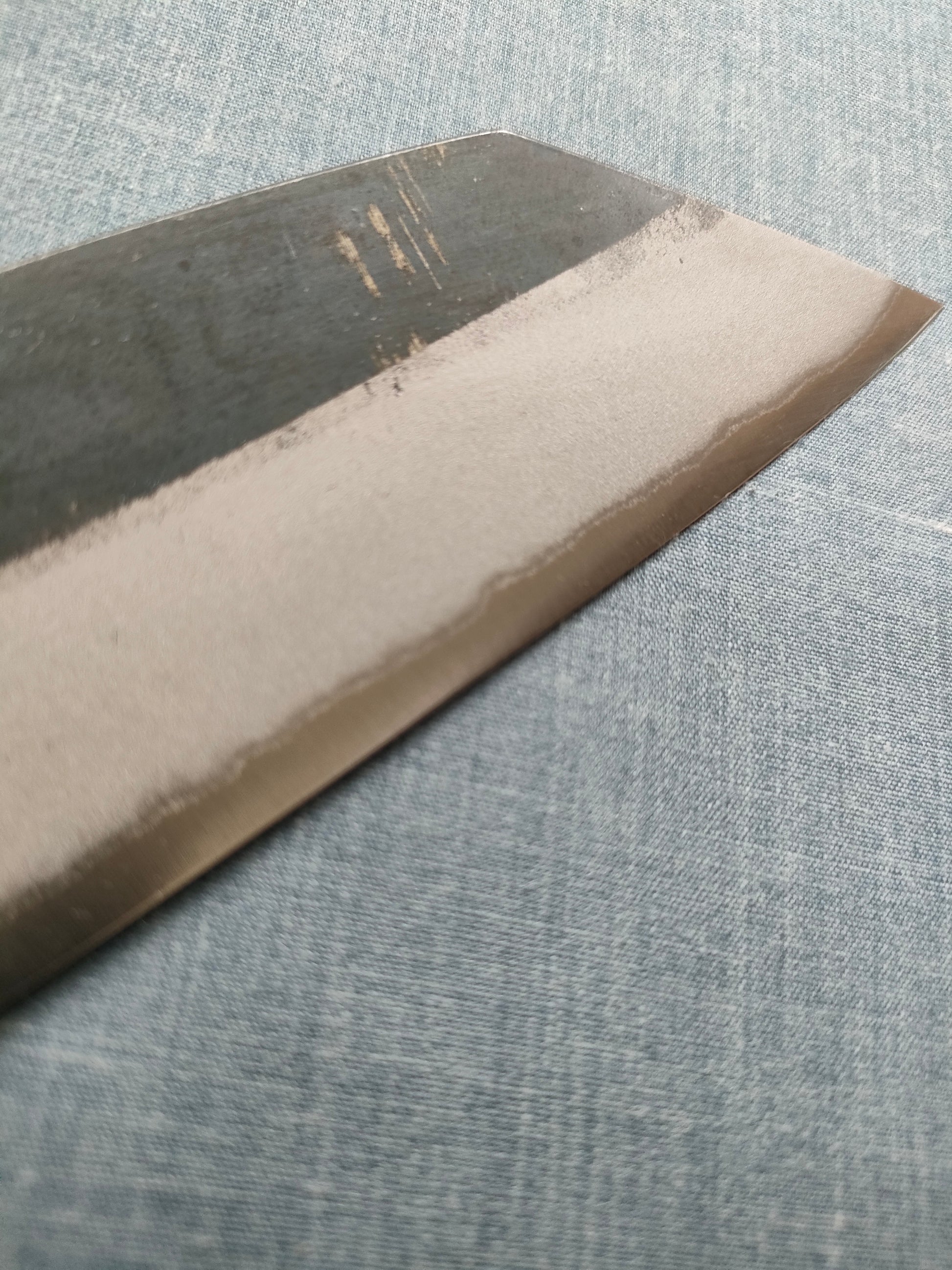 Muneishi | Kurouchi | Bunka 180mm | Aogami 2 | Cherry