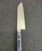 Masutani | VG10 Damascus | Kokuryu | Santoku 170mm | Blue Pakka