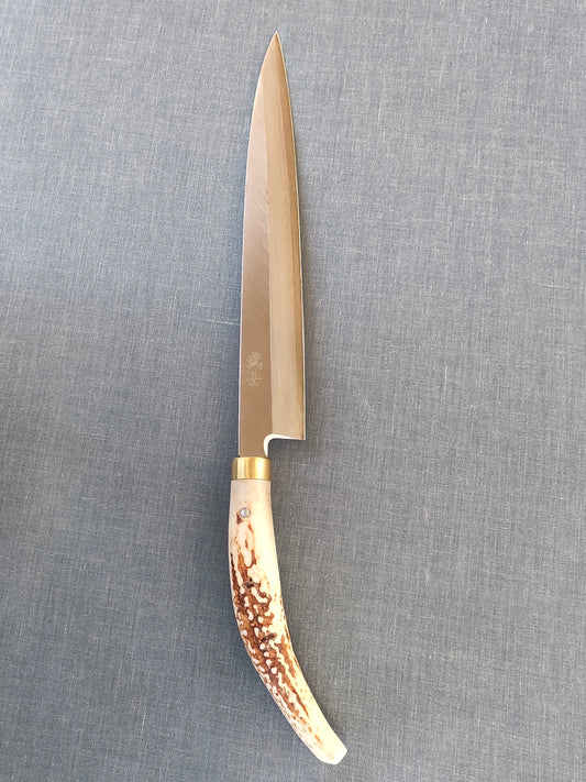 Saji Knives | Yanagiba 240mm | Ginsan 3 | Deer Horn
