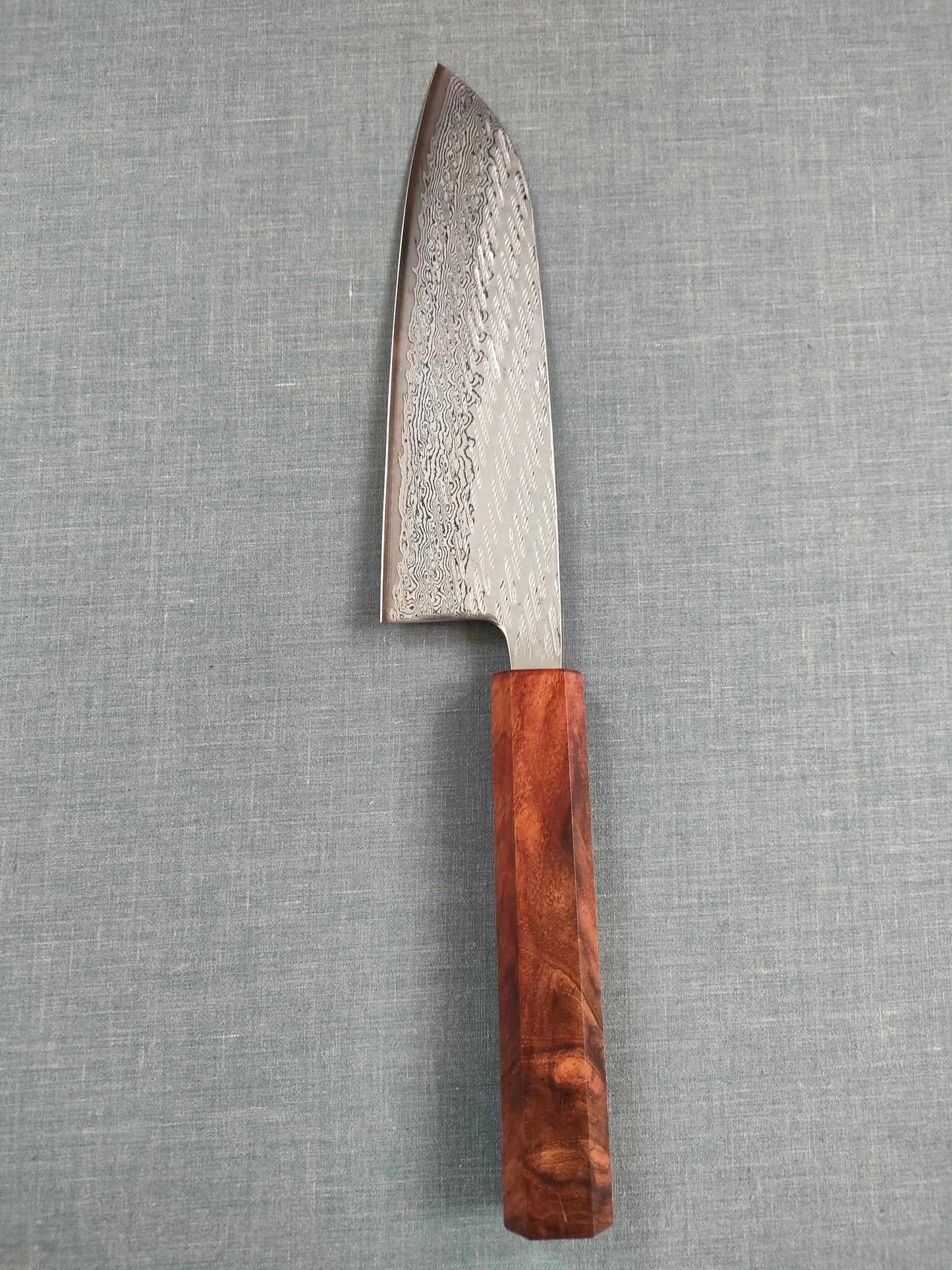 Tsunehisa | AUS10 Nawame Santoku | Rosewood