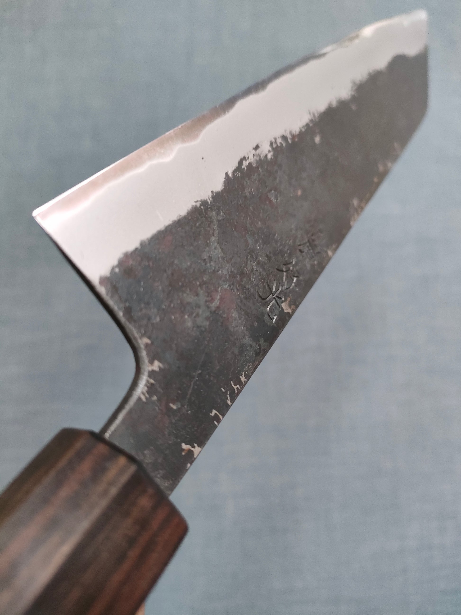 Yosimitu Kajiya | Bunka 196mm | Shirogami 2 | Rosewood & Horn