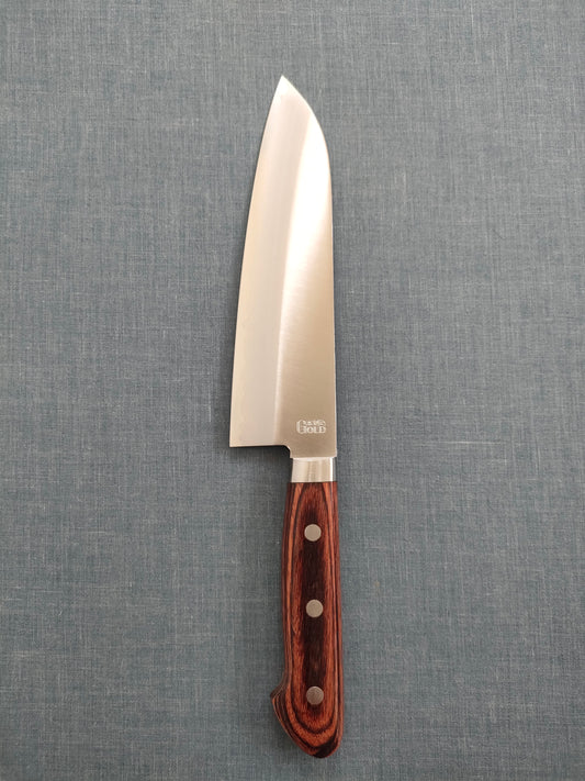 Tsunehisa | VG1 | Santoku 170mm | Brown Pakka