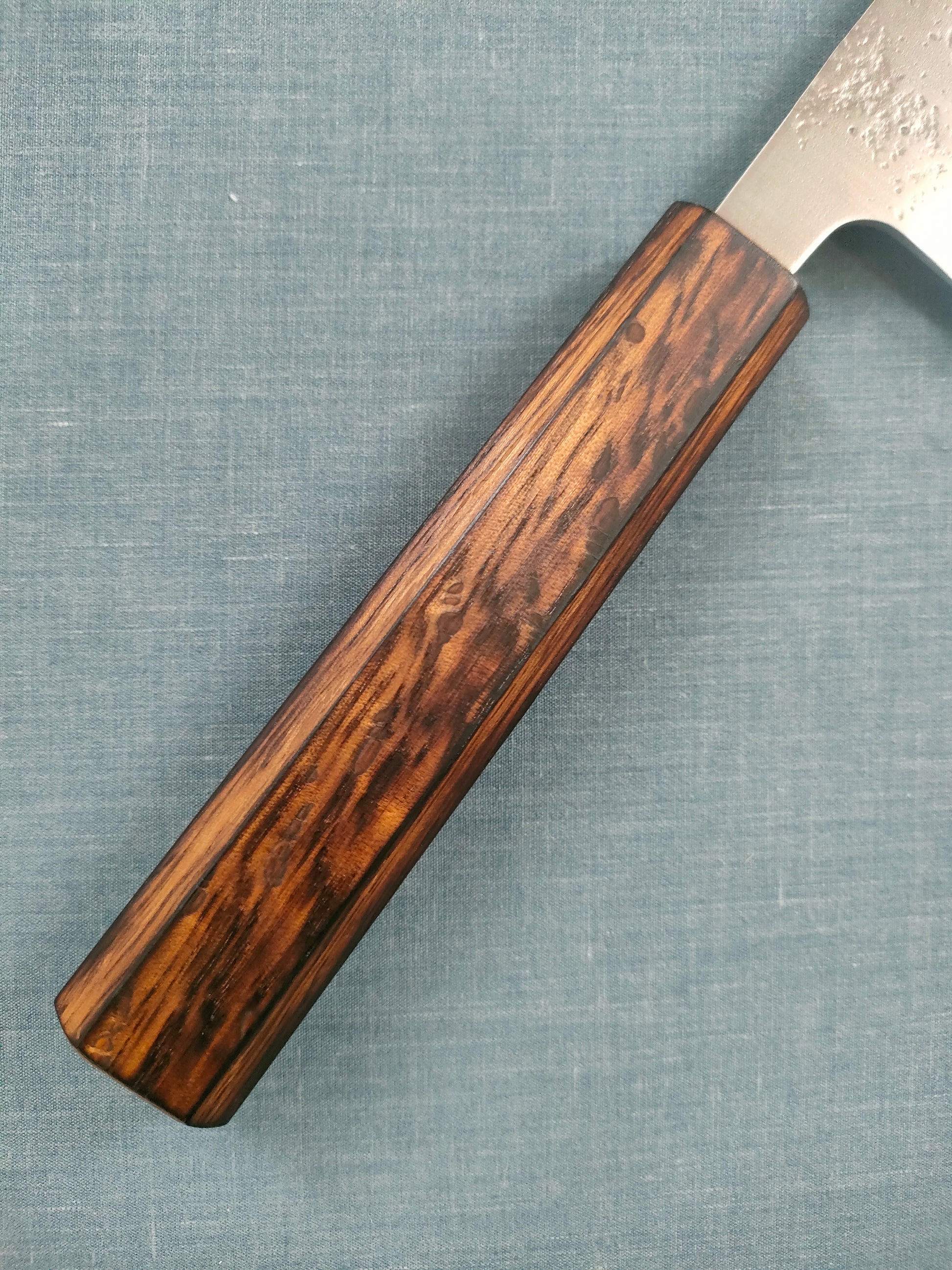 Tsunehisa | Ginsan 3 Nashiji | Kiritsuke 210mm | Oak