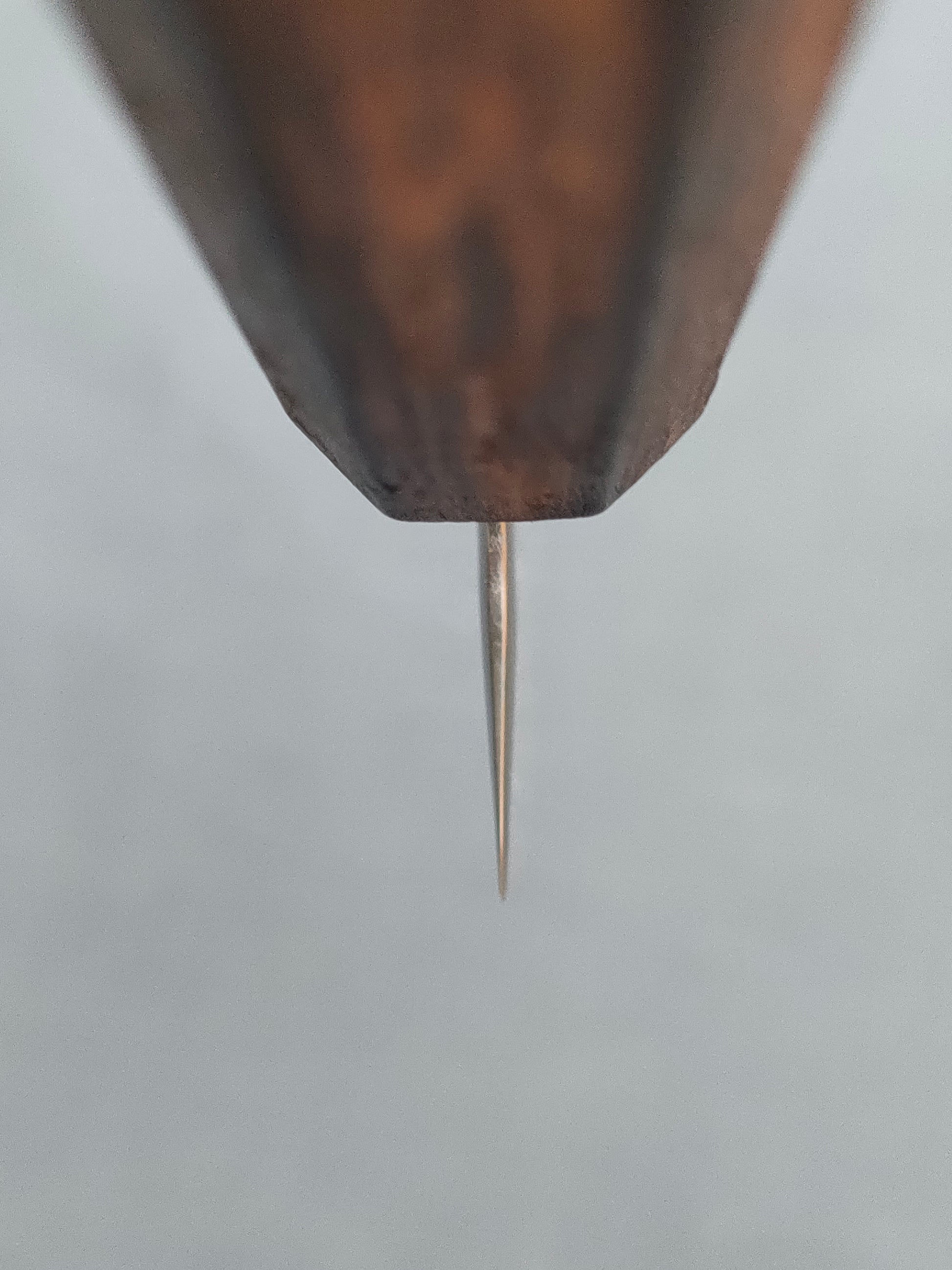 Tsunehisa | 440C Damascus Tsuchime | Sujuhiki 240mm | Oak Baikoku