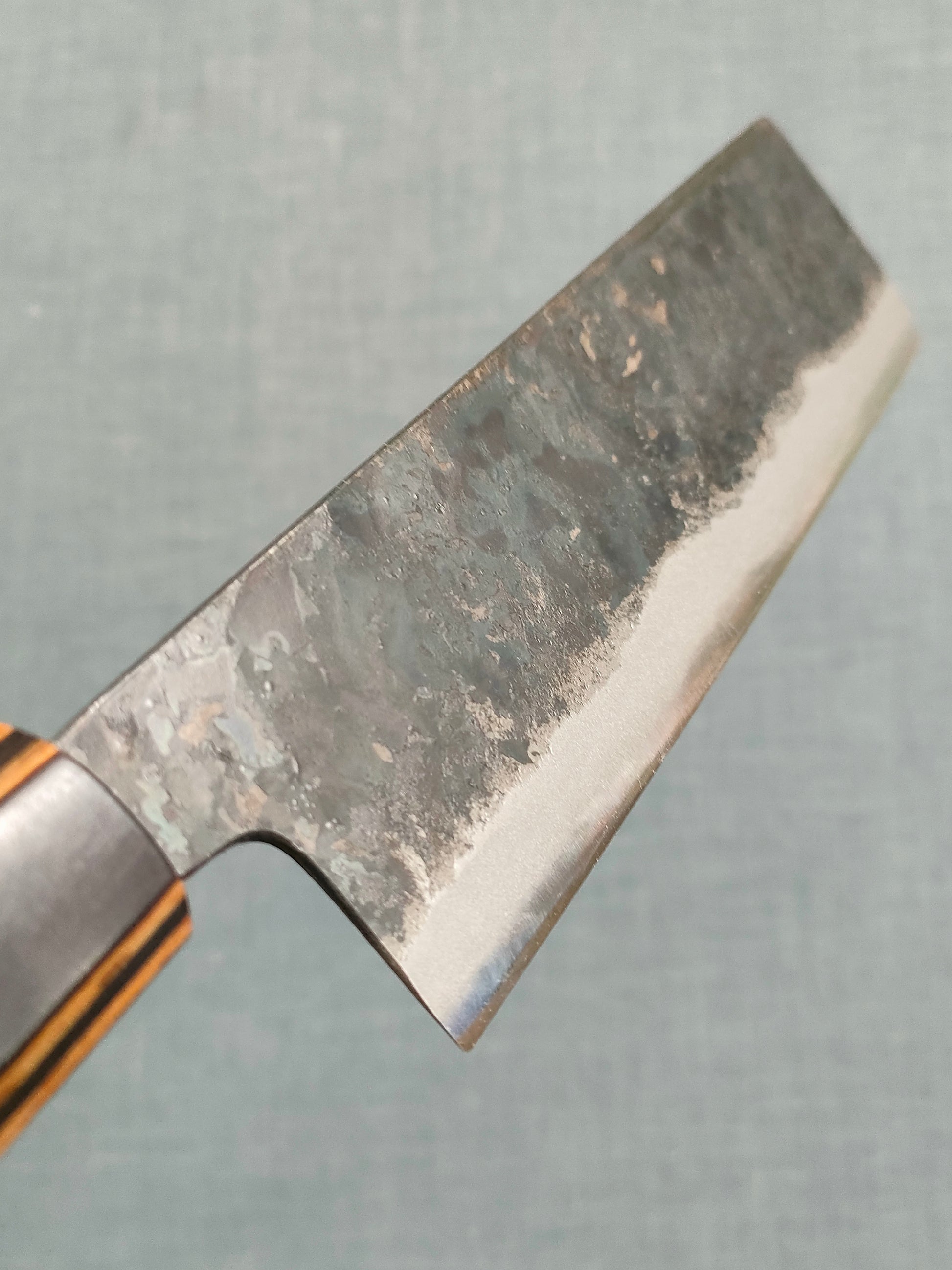 Yosimitu Kajiya | Nakiri 160mm | Shirogami 2 | Walnut