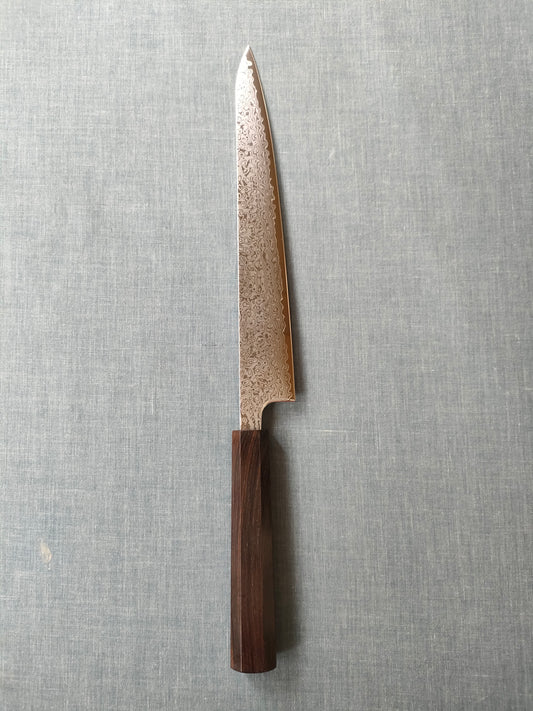 Tsunehisa | VG10 Damascus | Sujihiki 240mm | Ebony