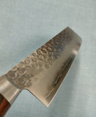 Tsunehisa | VG10 Tsuchime | Nakiri 160mm | Brown Pakka