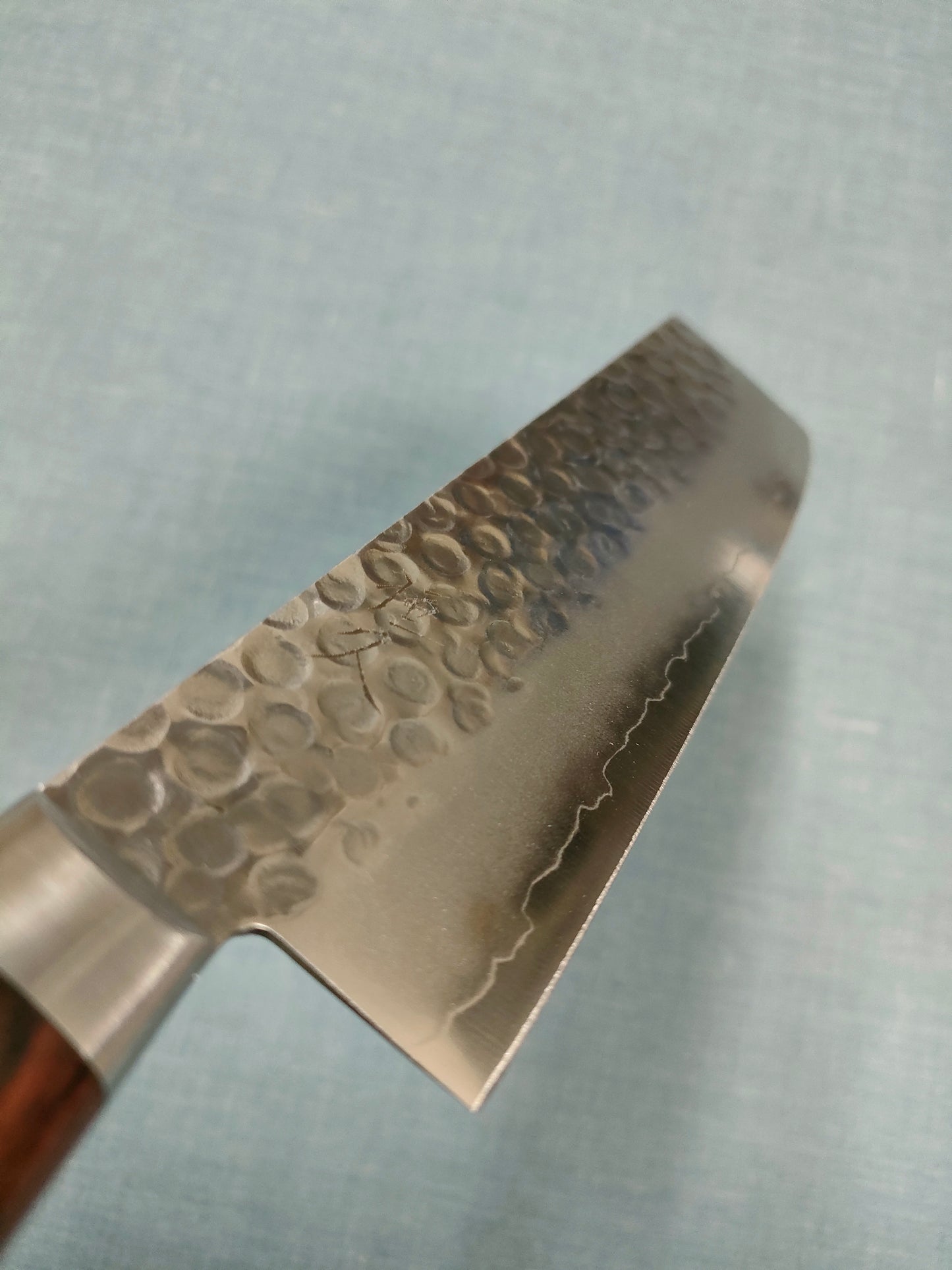 Tsunehisa | VG10 Tsuchime | Nakiri 160mm | Brown Pakka