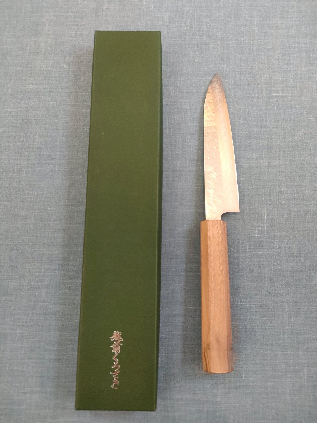 Makoto Kurosaki | Damascus Tsuchime | Petty 135mm | VG7
