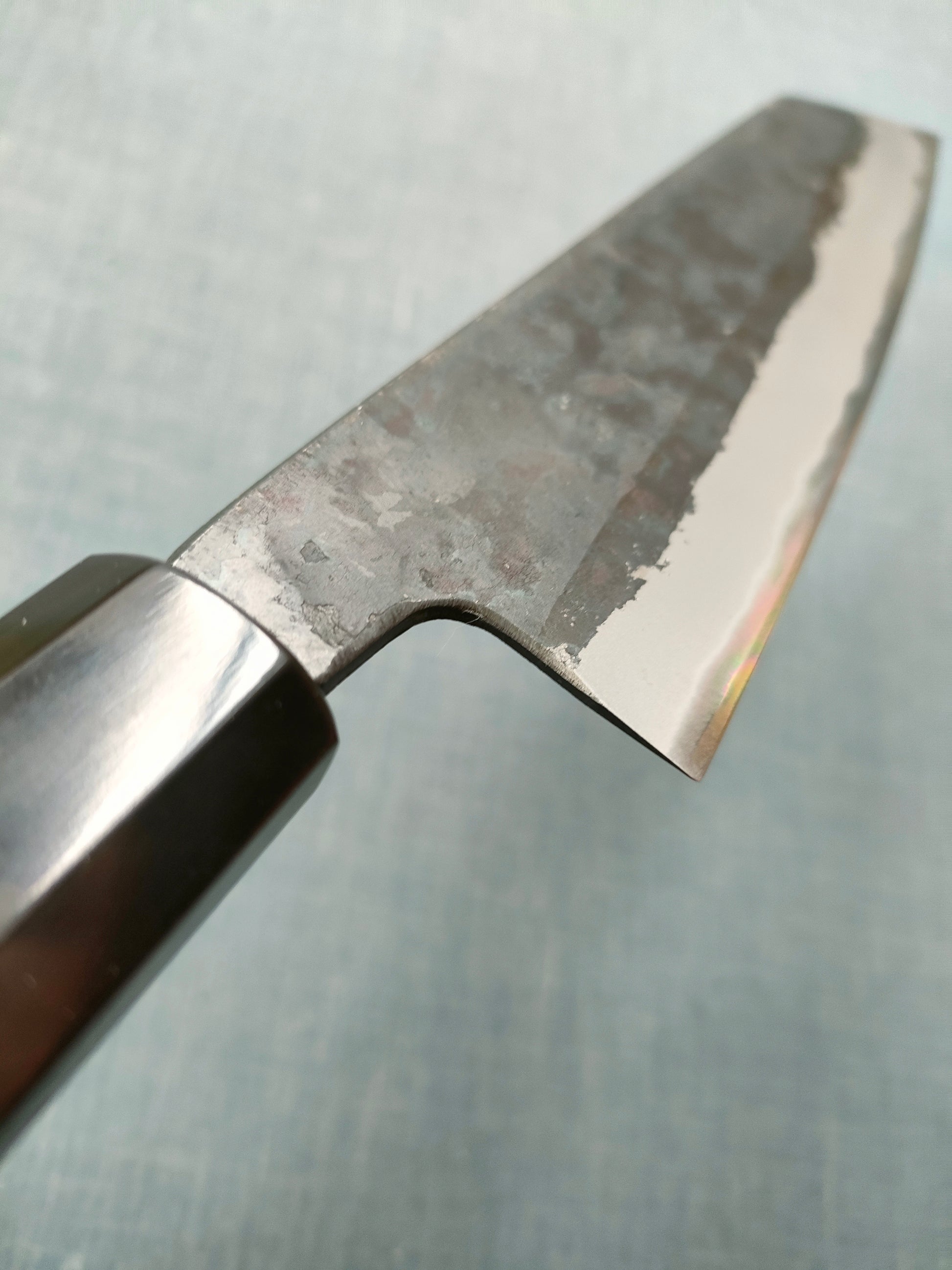 Yosimitu Kajiya | Bunka 182mm | Shirogami 2 | Ebony Horn