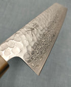 Tsunehisa | Bunka 170mm | Ginsan 3 Damascus | Tsuchime | Rosewood