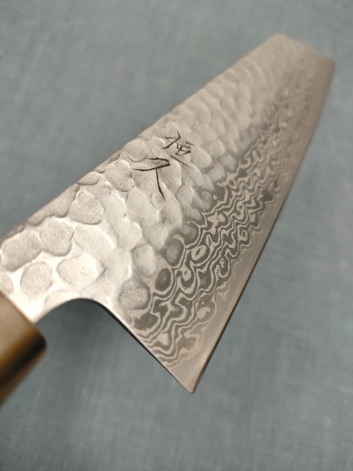 Tsunehisa | Bunka 170mm | Ginsan 3 Damascus | Tsuchime | Rosewood