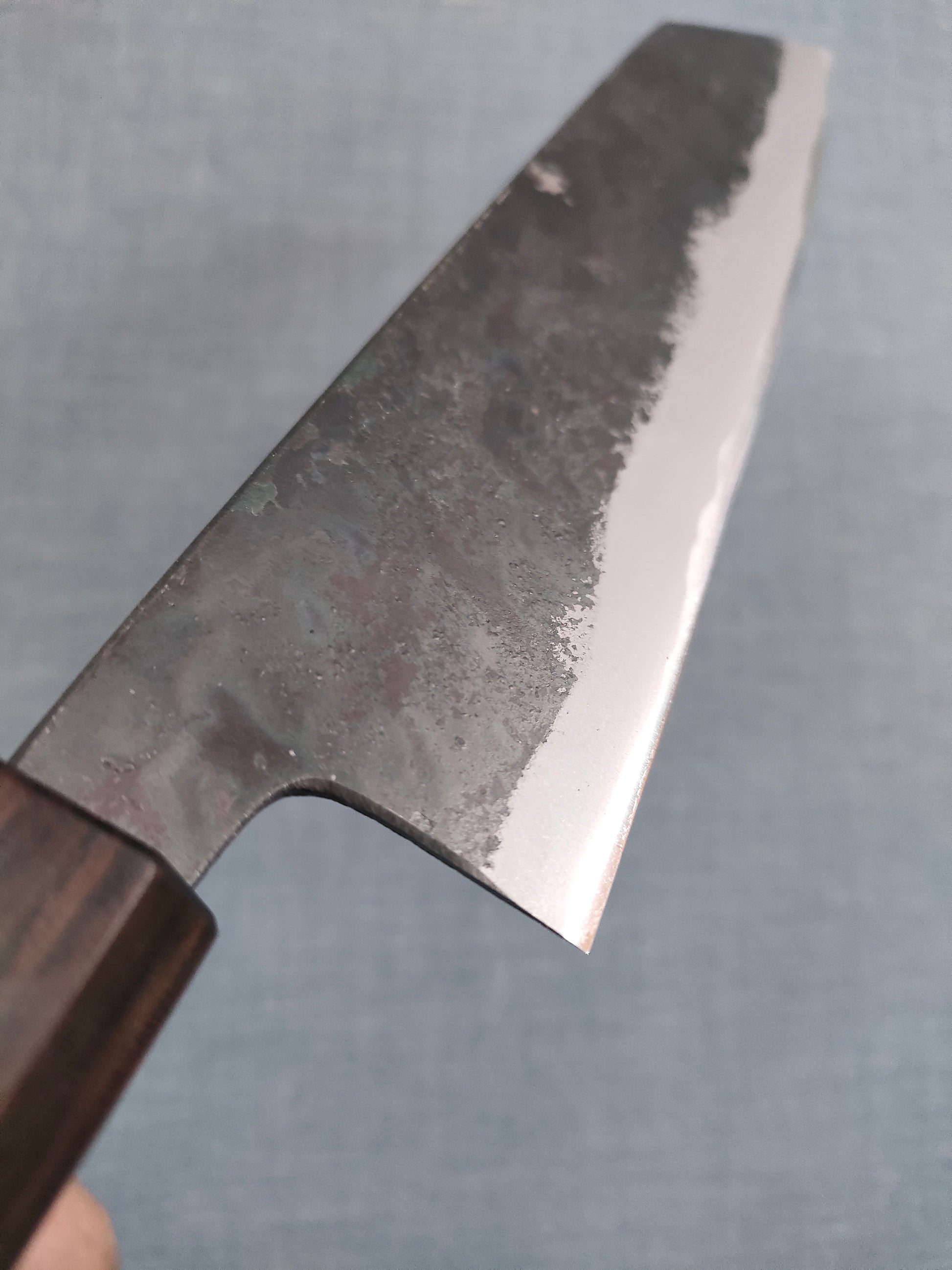 Yosimitu Kajiya | Bunka 196mm | Shirogami 2 | Rosewood & Horn