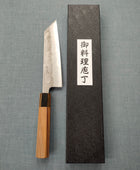 Tsunehisa | Ginsan 3  Nashiji | Bunka 175mm| Walnut