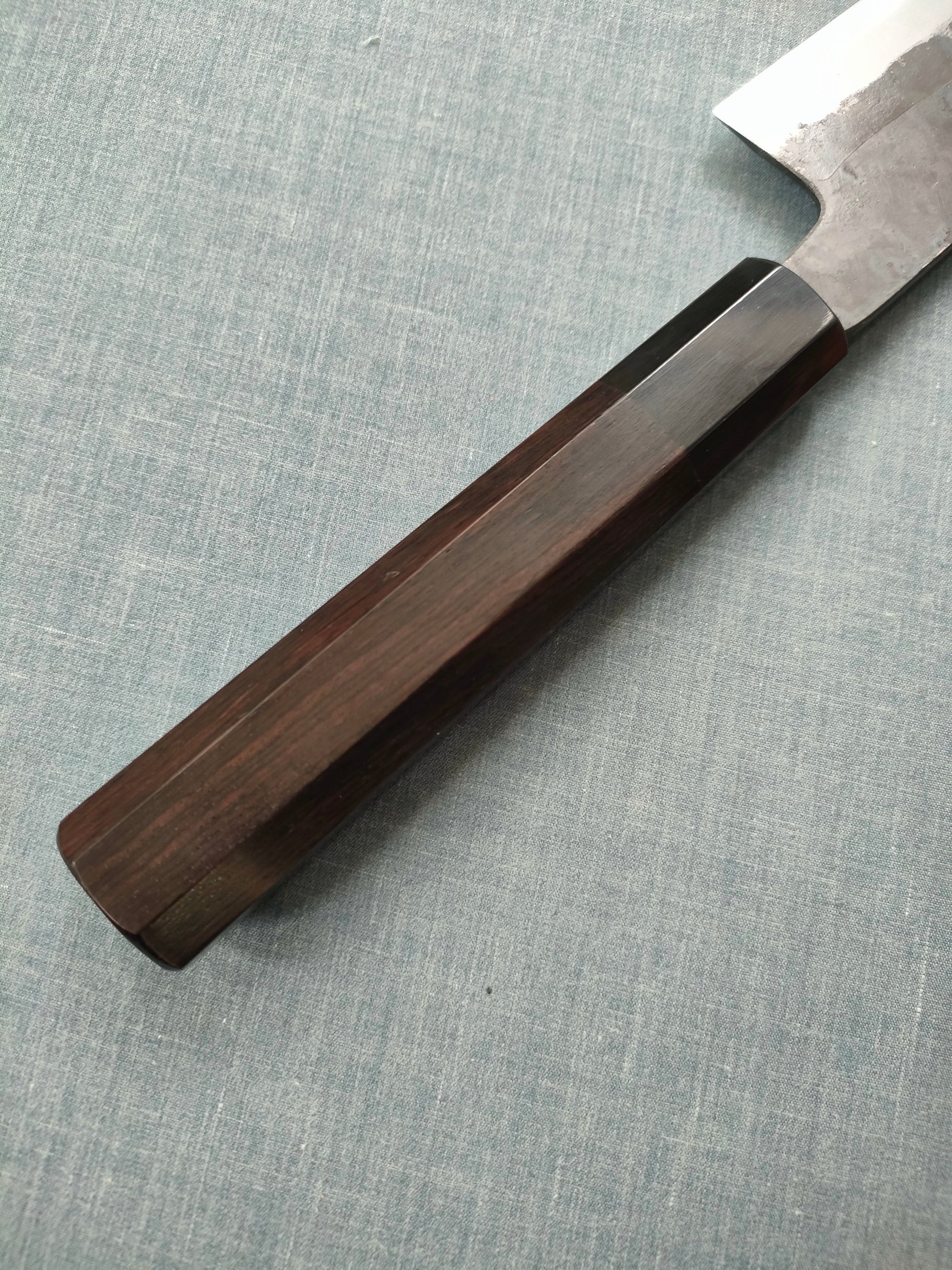 Yosimitu Kajiya | Bunka 182mm | Shirogami 2 | Ebony Horn