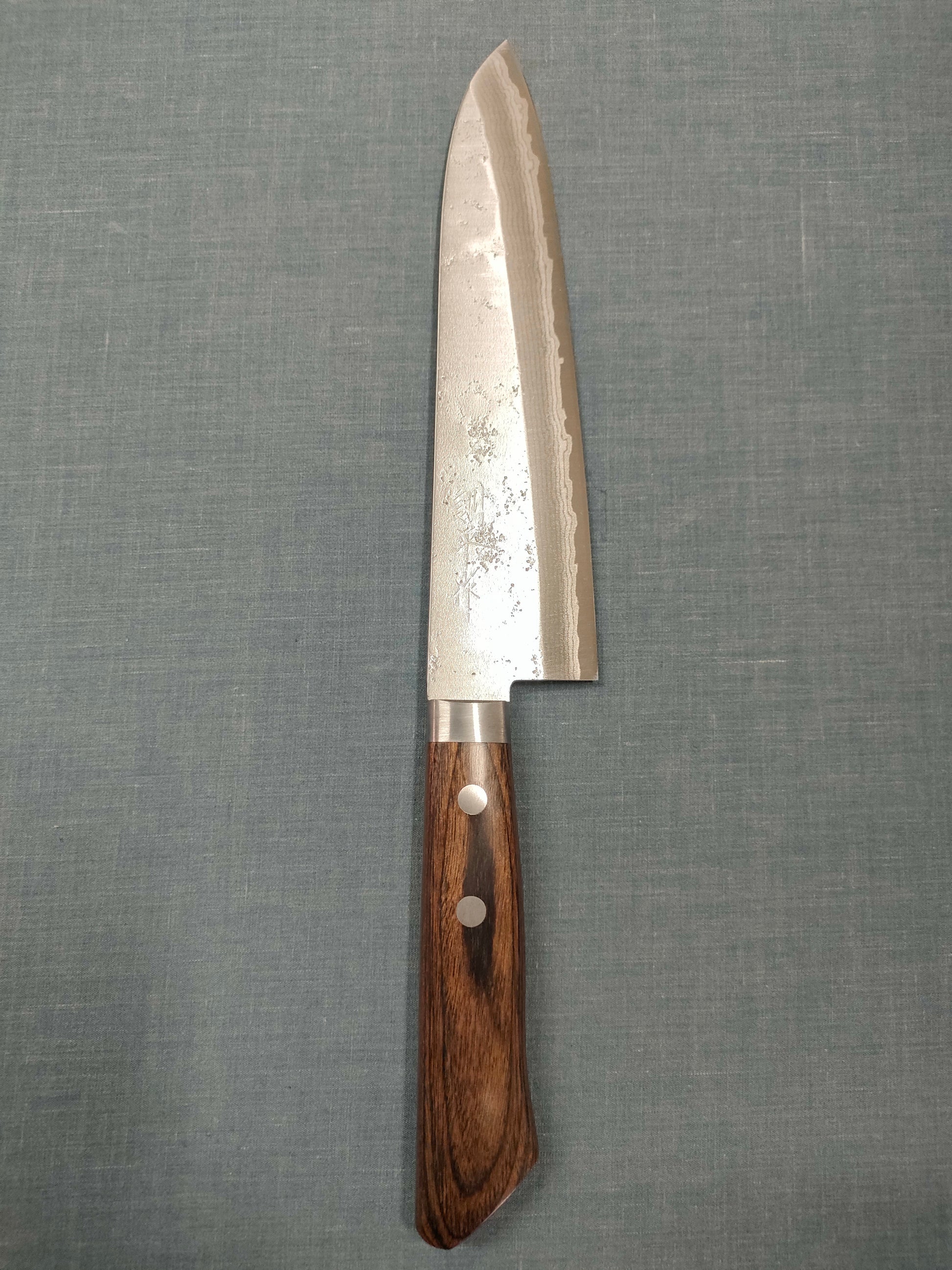 Masutani | VG10 Damascus | Gyuto 180mm | Brown Pakka
