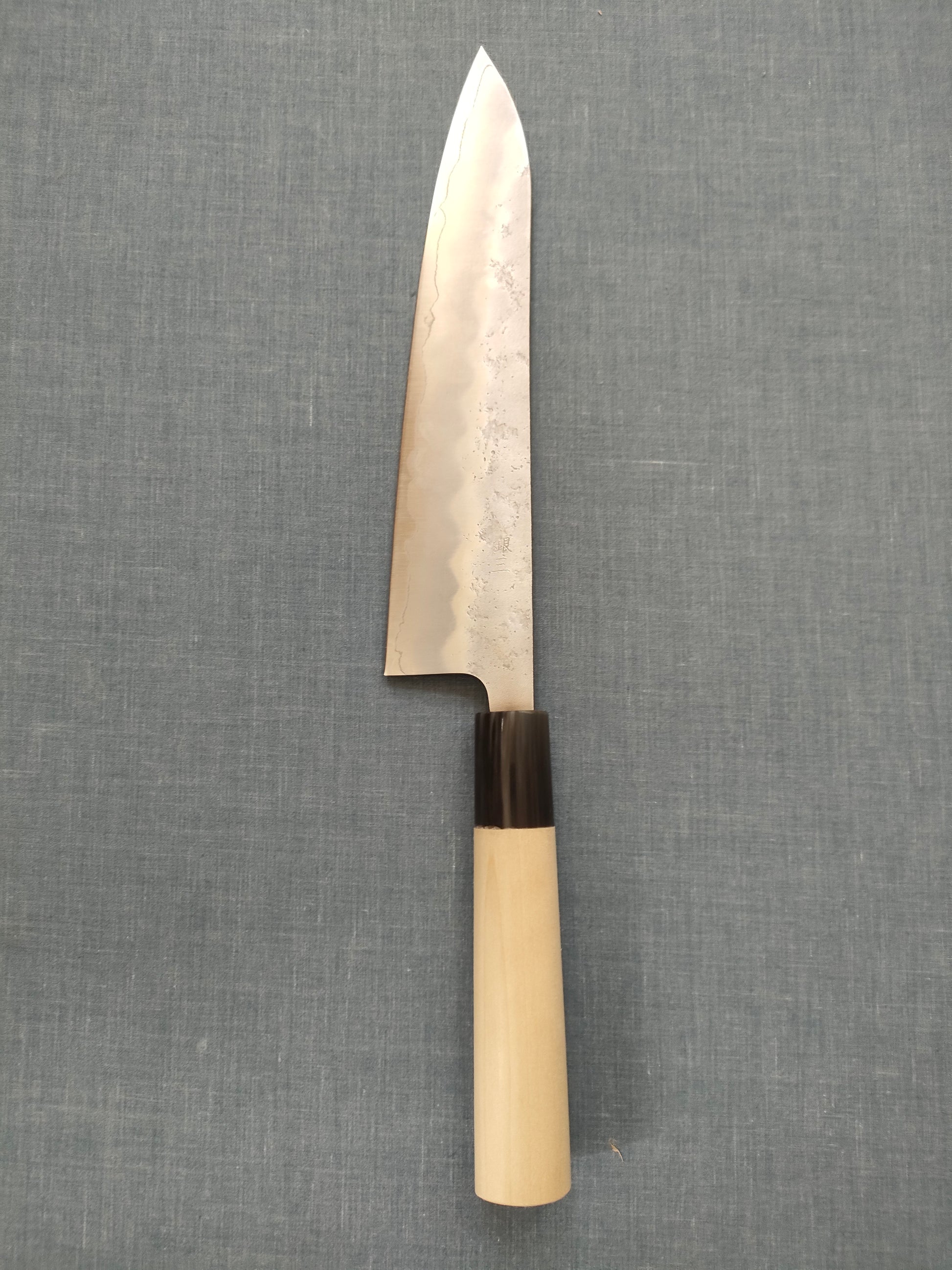 Tsunehisa | Ginsan 3 Nashiji | Gyuto 210mm | Magnolia & Horn