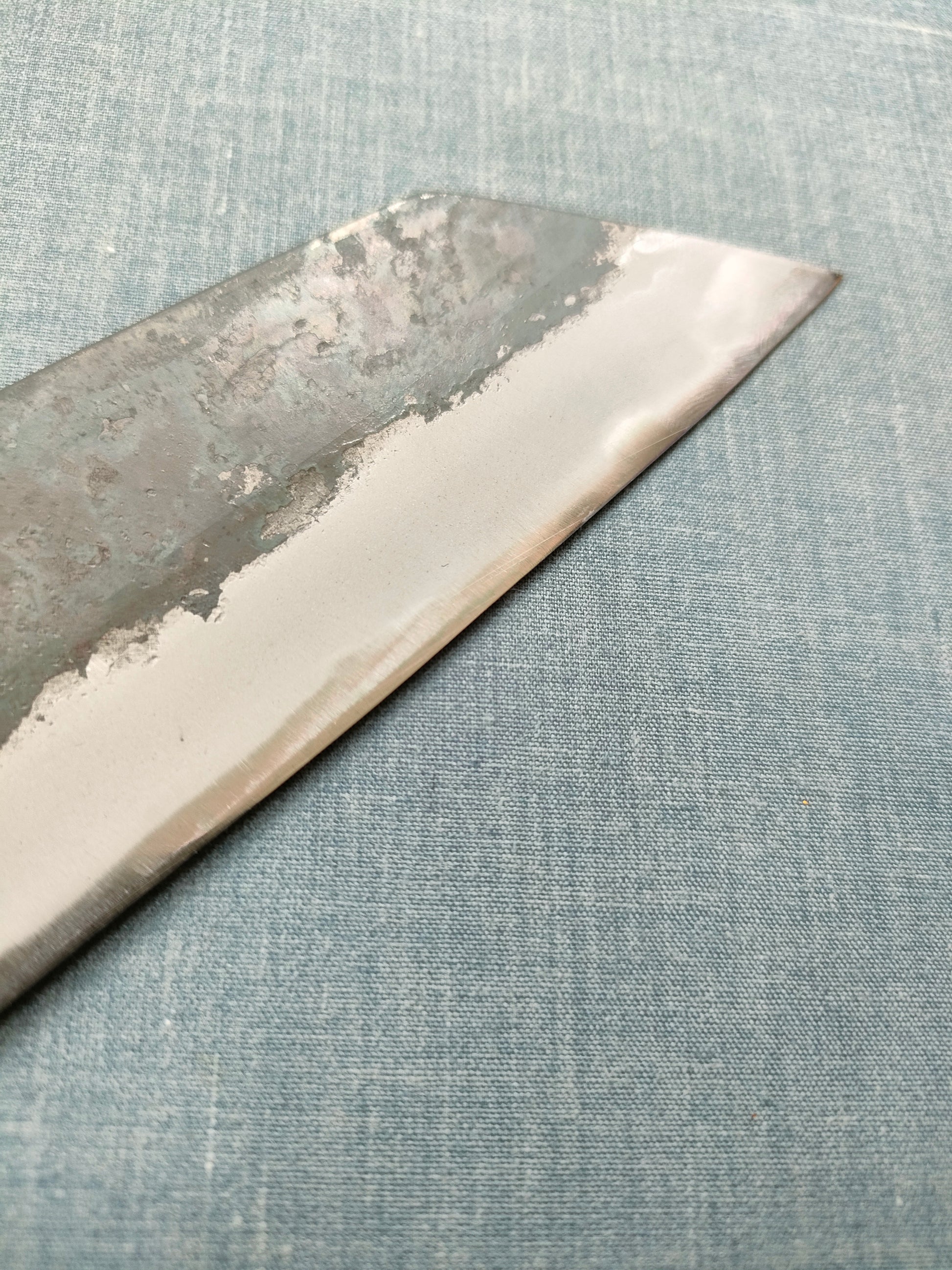 Yosimitu Kajiya | Bunka 182mm | Shirogami 2 | Ebony Horn