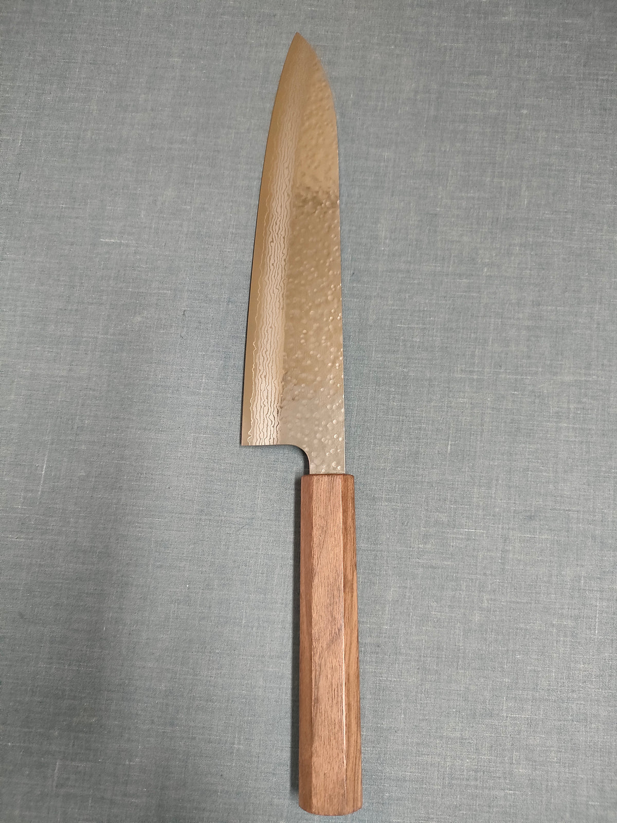 Makoto Kurosaki | Damascus Tsuchime |Gyuto 210mm | VG7