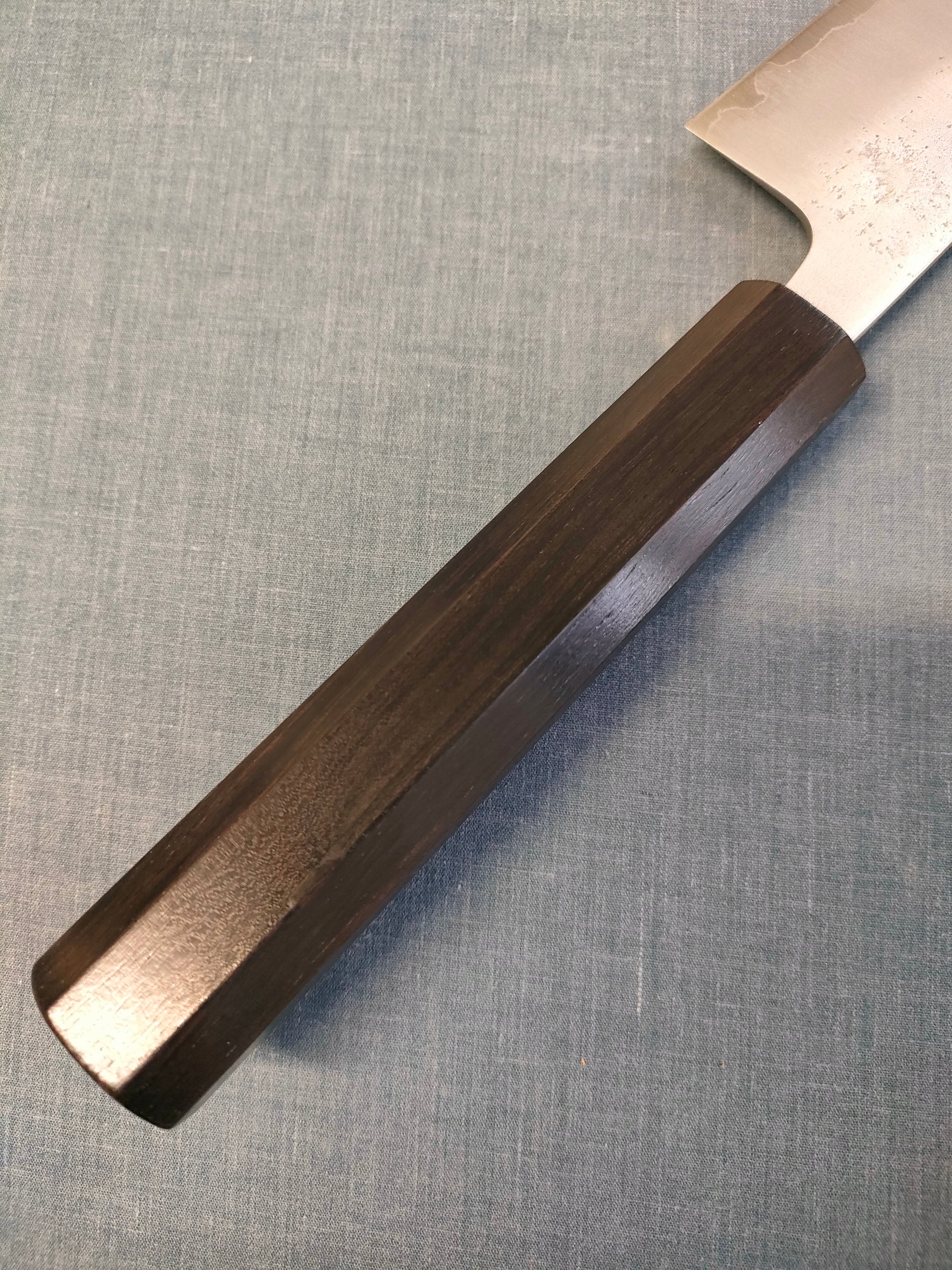 Tsunehisa | Ginsan 3 Nashiji | Bunka 175mm | Ebony