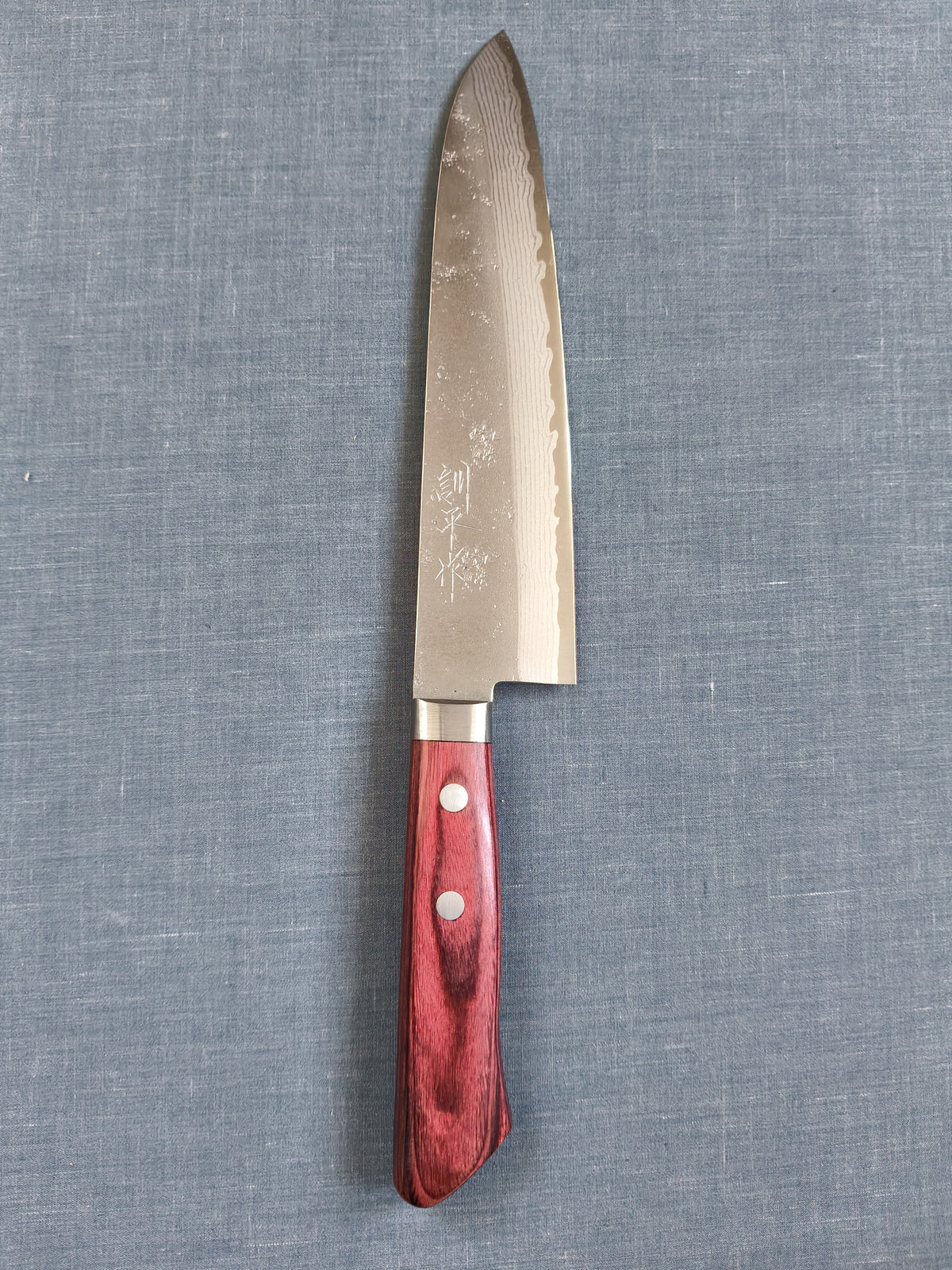 Masutani | Sekka | VG10 Damascus | Gyuto 180mm | Red