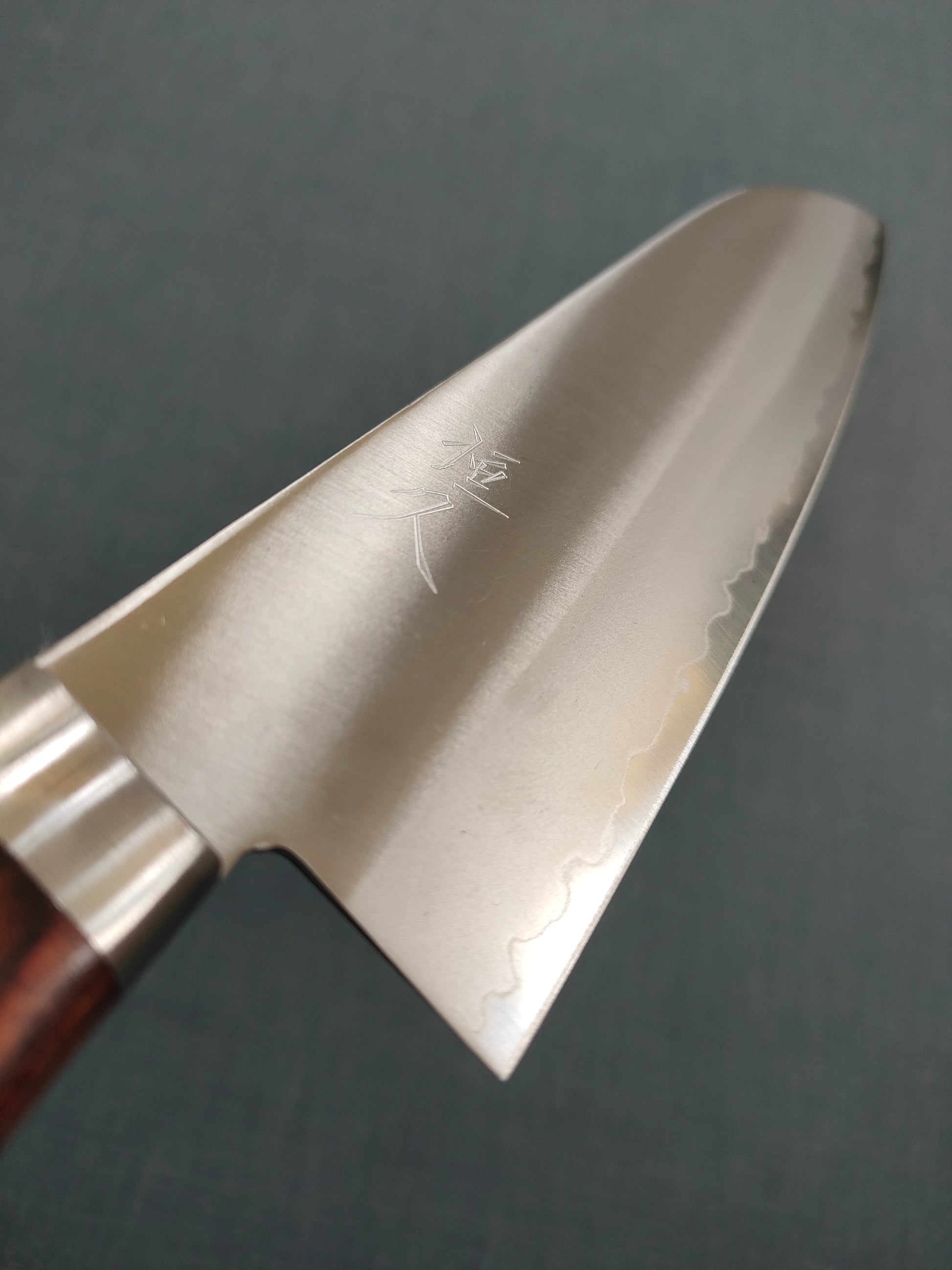 Tsunehisa | VG1 | Santoku 170mm | Brown Pakka