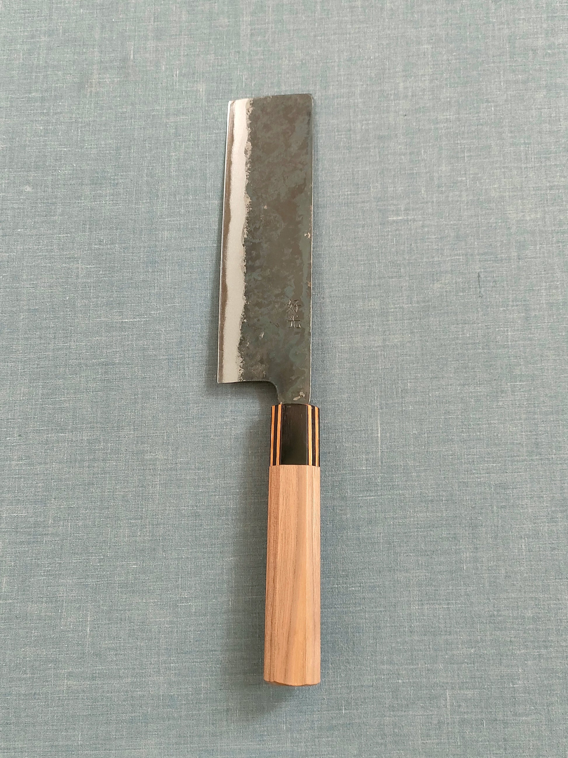 Yosimitu Kajiya | Nakiri 160mm | Shirogami 2 | Walnut