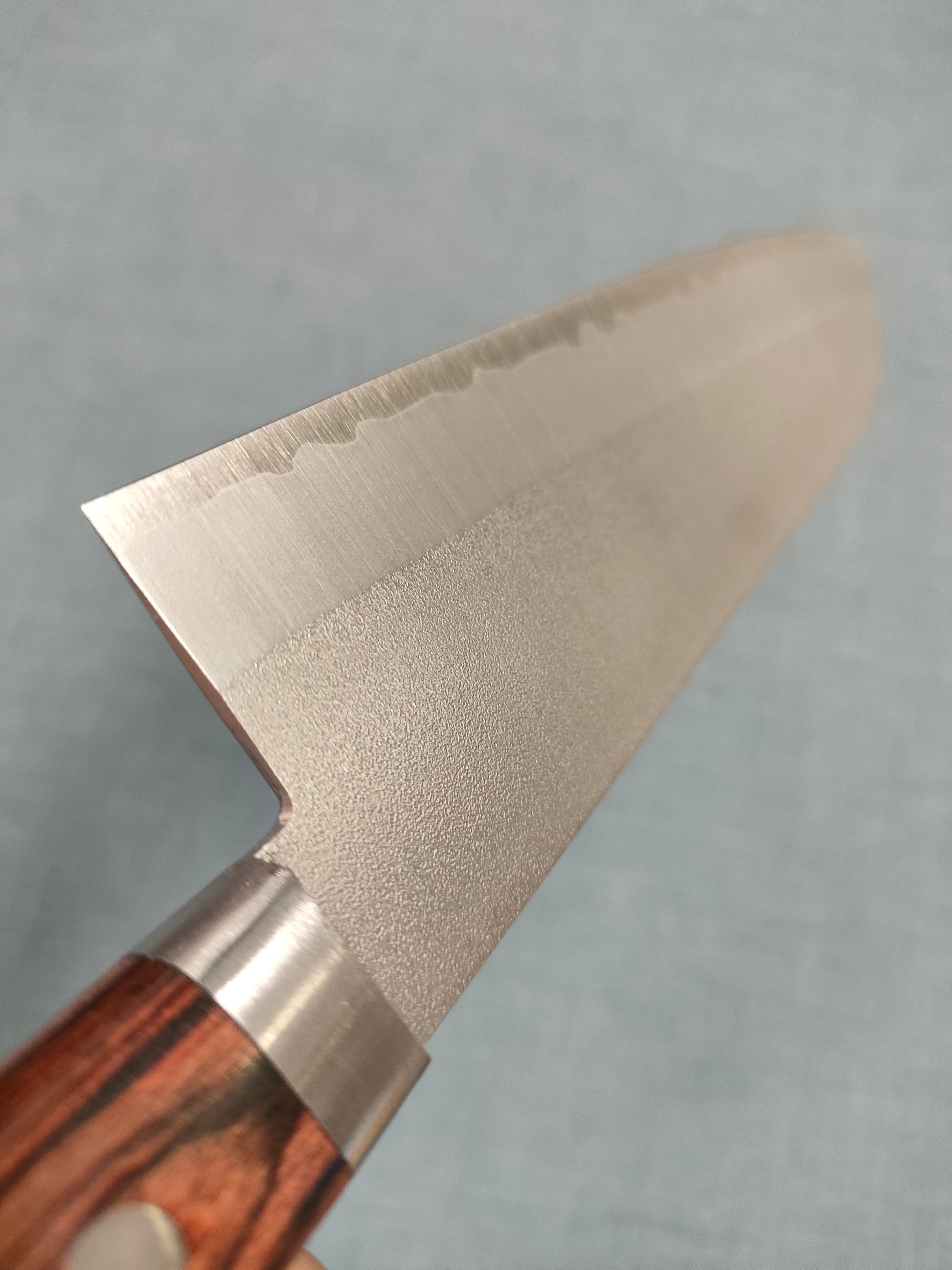 Masutani | VG1 Nashiji | Santoku 165 | Brown Pakka