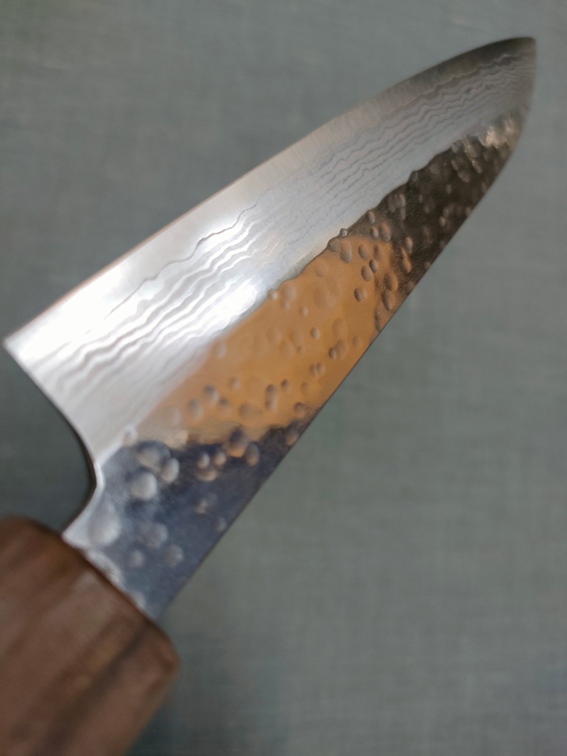 Makoto Kurosaki | Damascus Tsuchime | Petty 135mm | VG7