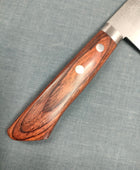 Masutani | VG1 Nashiji | Santoku 165 | Brown Pakka