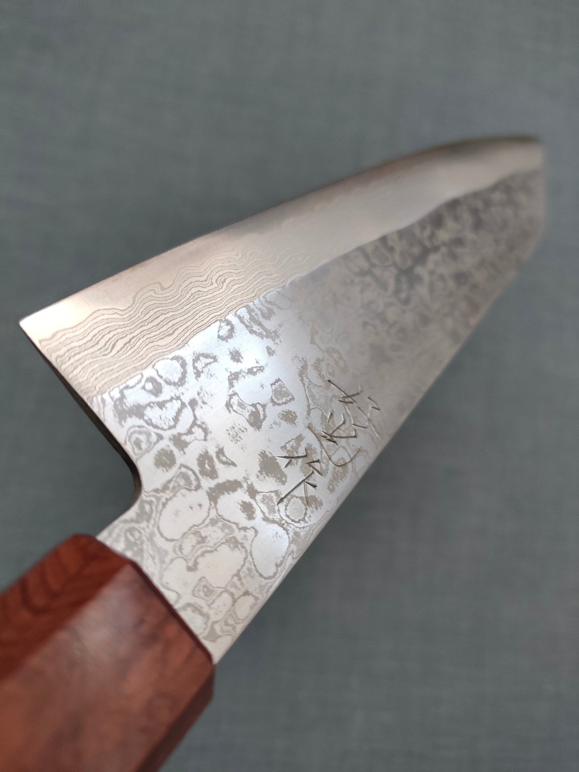 Yosimitu Kaijya | Bunka 180mm | ZPD189 Damascus | Rosewood