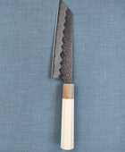 Tsunehisa | Shirogami 2 Tsuchime Bunka 165mm | Horn & Magnolia