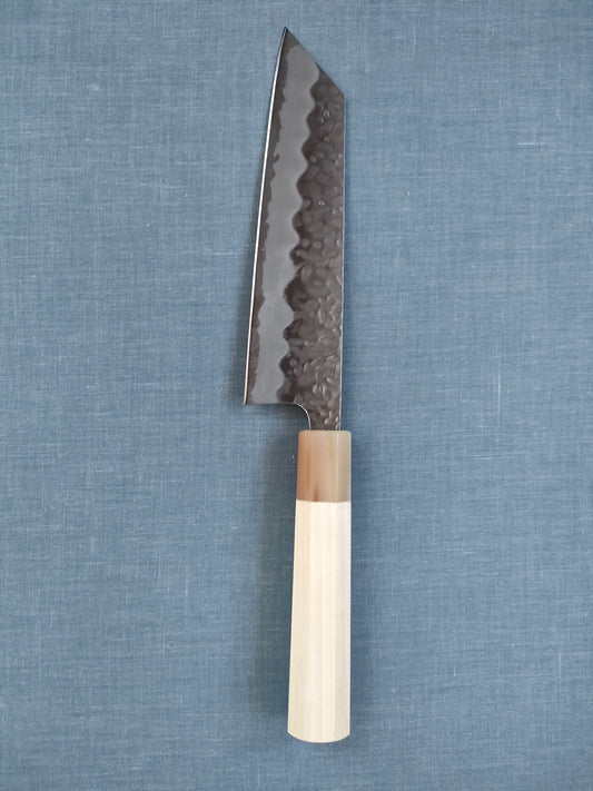 Tsunehisa | Shirogami 2 Tsuchime Bunka 165mm | Horn & Magnolia