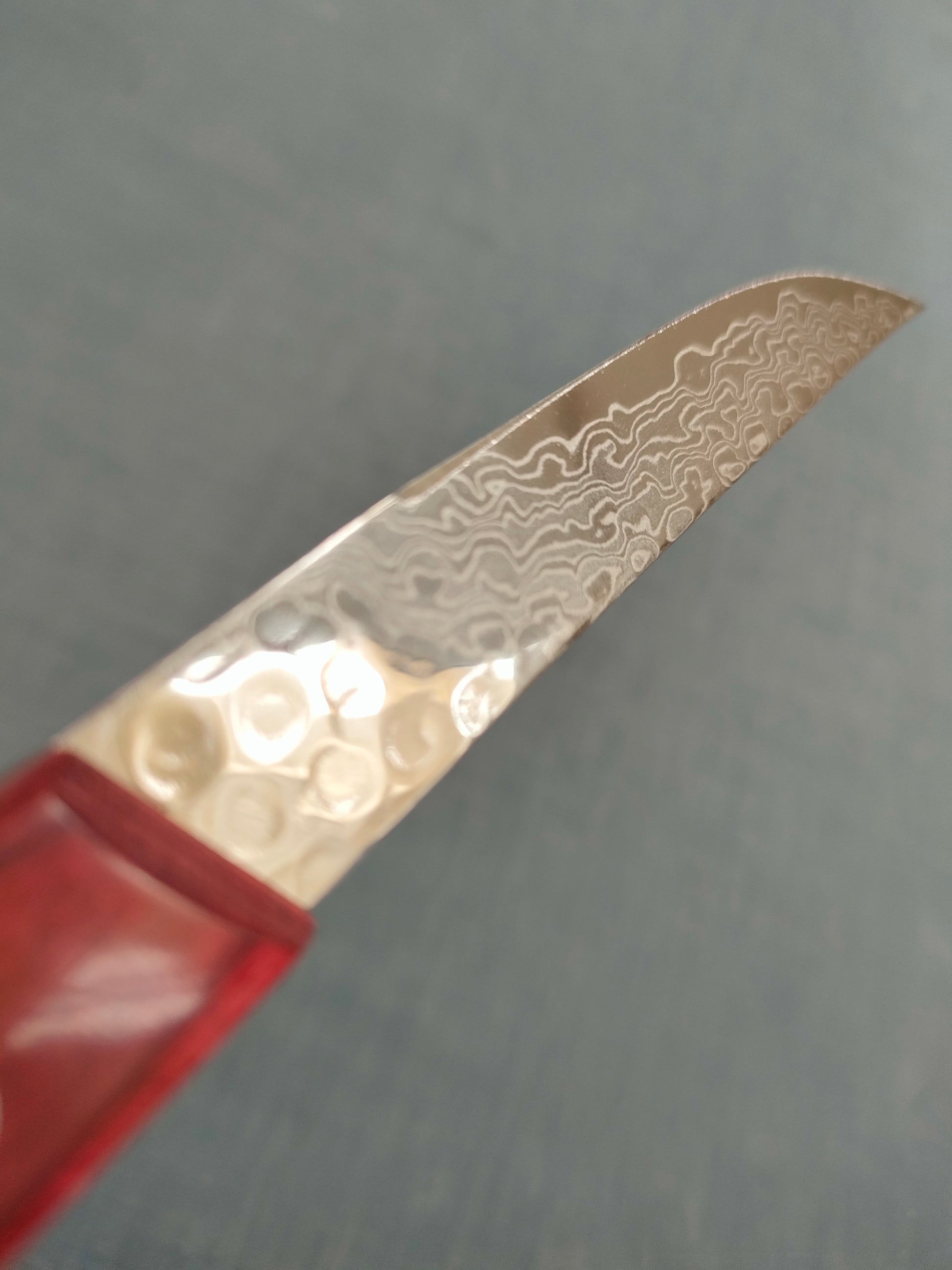 Damascus Steak Knife | AUS10 | 90mm