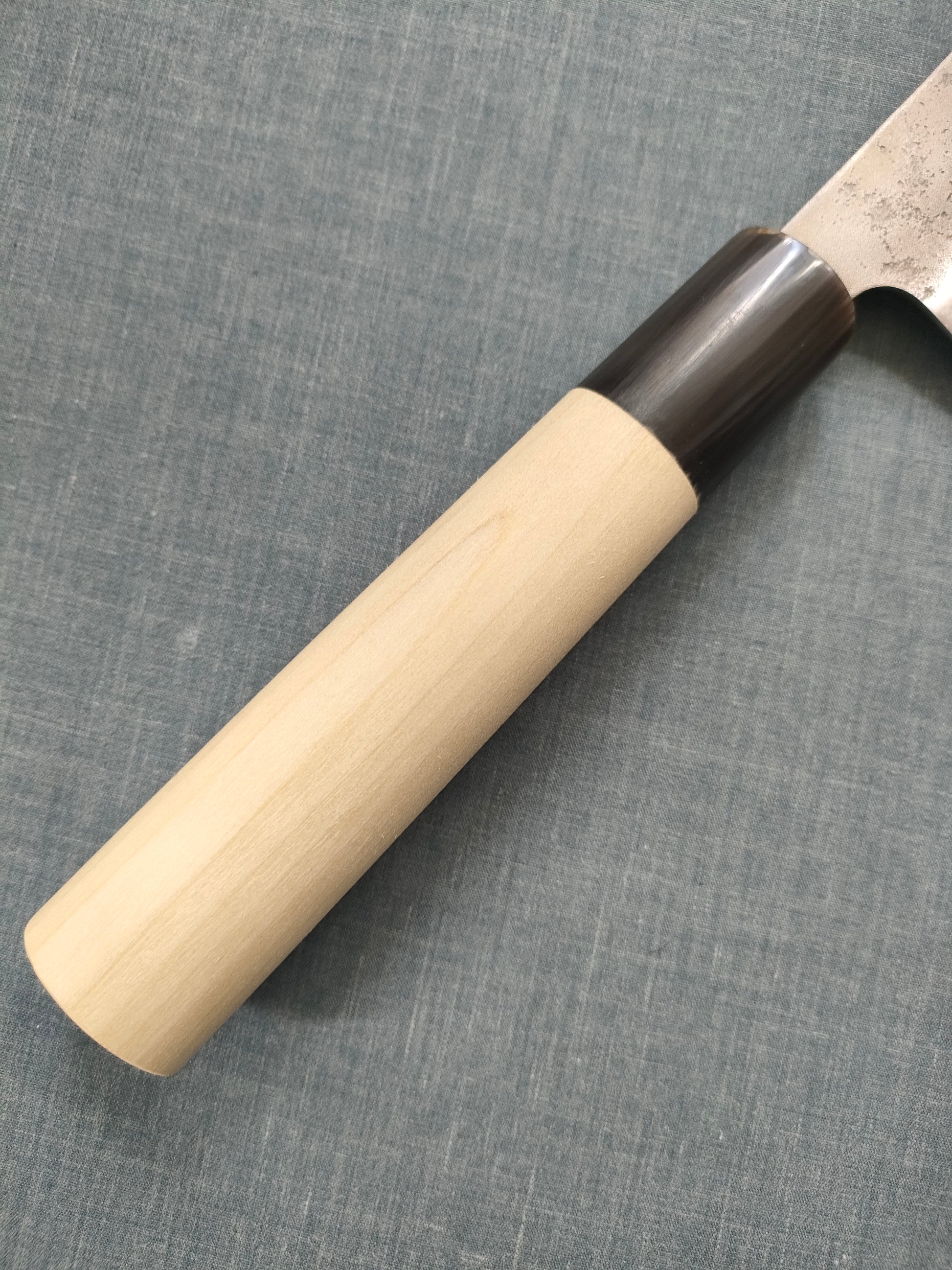 Tsunehisa | Ginsan 3 Nashiji | Gyuto 210mm | Magnolia & Horn