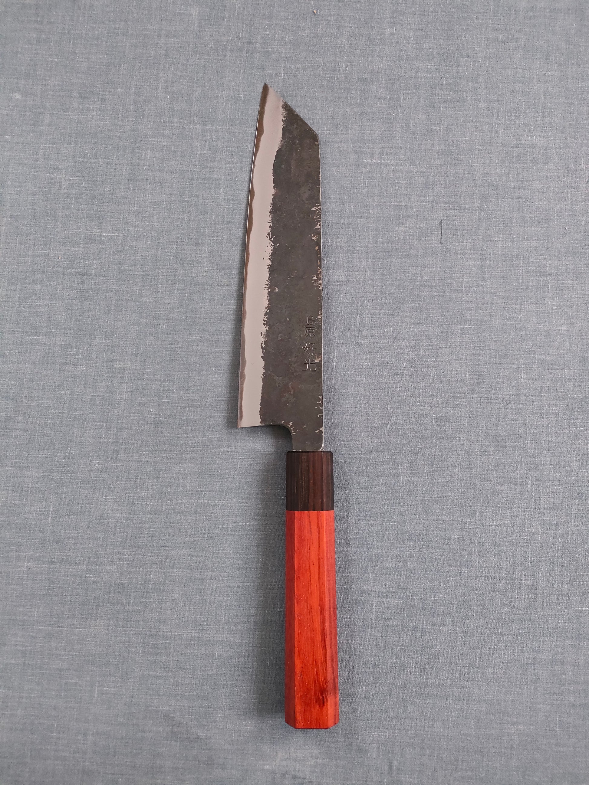 Yosimitu Kajiya | Bunka 196mm | Shirogami 2 | Rosewood & Horn