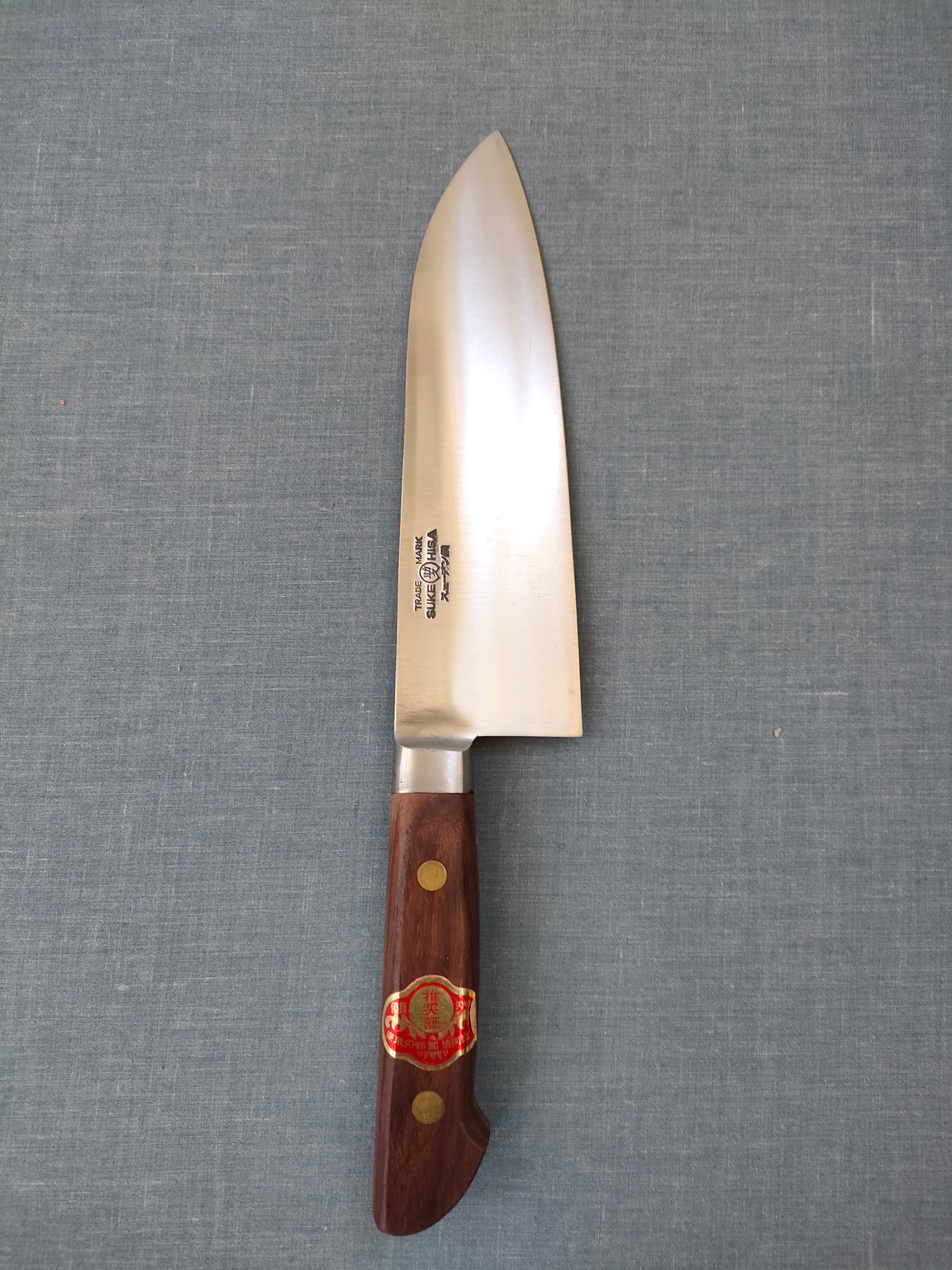 Minamoto no Sukehisa | Yo Deba 180mm | SK | Bolster | Rosewood